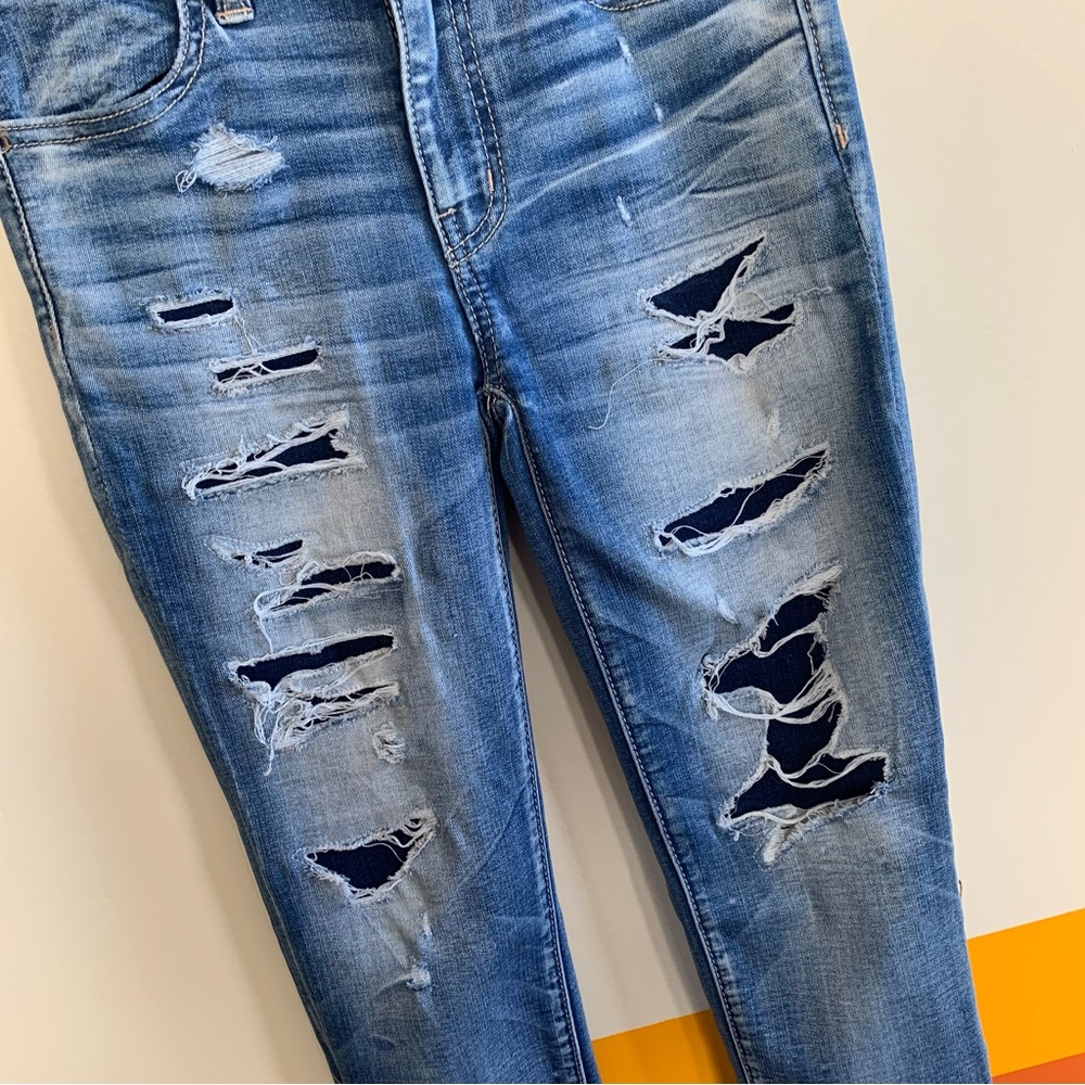 ae high rise jegging crop . American eagle